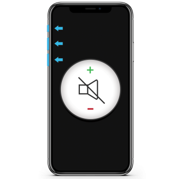 iPhone 12 Pro - Lautstärkenregler / Stummschalter