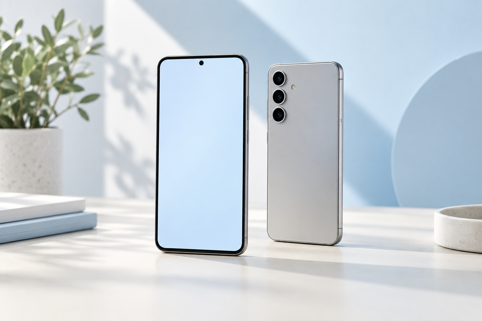 Dezentes Smartphone-Motiv zum An- und Verkauf